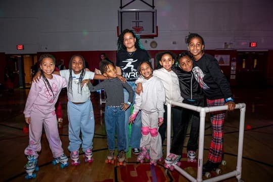 Roller Skating Group